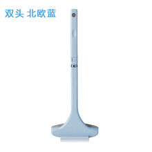 升级款纱窗刷玻璃刷多功能干湿两用清洗神器免拆洗清洁纱窗玻璃刷 升级款【双头款+加长手柄】北欧篮