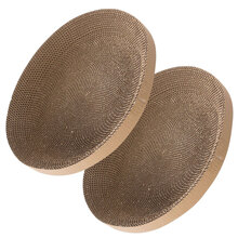 萌嘟星宠 猫抓板替换芯瓦楞纸猫爪板猫咪玩具 通用款2个装