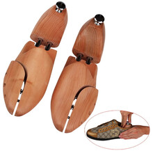 鞋撑防变形 锦荣荷木整楦 实木鞋楦鞋撑子撑鞋器 定型鞋子防变形一双 45/46码