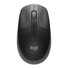 罗技（Logitech）M190 企业版无线鼠标全尺寸无线鼠标笔记本电脑商务办公无线光电鼠标 黑色