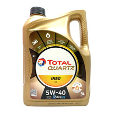 道达尔(Total）全合成机油 快驰INEO C3 5W-40 SN 5L 法国原装进口