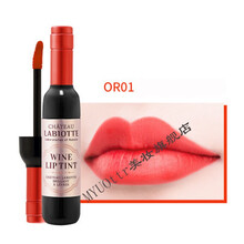 labiotte兰欧媞红酒染唇液不掉色防水哑光雾面丝绒口红女学生唇釉 OR01