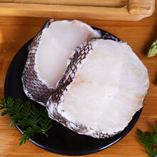 大块新鲜深海鳕鱼片深海鳕鱼段鳕鱼排冷冻鳕鱼块鱼肉 方卡优才 精选中段【有冰衣】 1斤试吃装