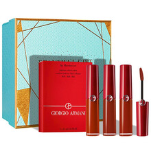 ARMANI阿玛尼哑光唇釉迷你套装400401405205206甄选3支装礼盒 浪漫告白3支礼盒装
