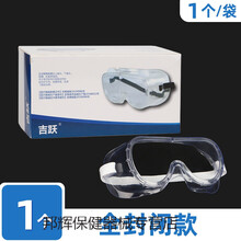 医用医护女防尘高清全封闭防护眼镜眼罩 高清【全封闭款】*1个