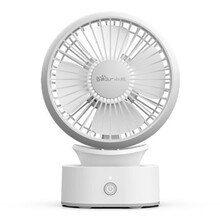 小熊 (Bear) 电风扇 USB充电台式风扇 办公室桌面小型风扇 学生宿舍小风扇 DFS-A04F1 白色 1台 Z