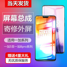 YPAY适用一加5T屏幕总成一加7pro一加7t 6 6t维修1+7pro 8 8pro内外屏七八 一加8pro屏幕总成【OLED支持指纹】 拆机工具+钢化膜+教程+胶水