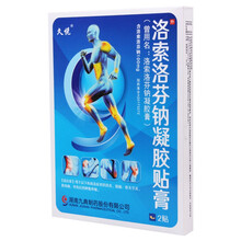 九典  洛索洛芬钠凝胶膏  14cm*10cm*2贴*1袋 1袋