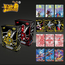 卡游 泽塔欧布奥特曼卡片卡玩具英雄卡牌游戏儿童动漫赛罗雷欧迪迦人物CP包满星金卡荣耀版 黑钻版1盒【共46张含铁盒】