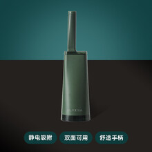 家恒宝     滚刷粘毛器滚轮滚筒式刷毛除毛黏毛沾毛神器滚毛器去毛刷衣服衣物 自洁倒毛刷(墨绿)