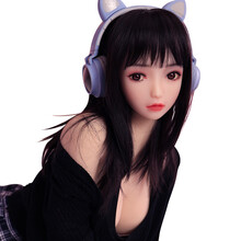 谜姬 实体娃娃男人自慰器美女机器人老婆炮架硅胶免充气娃娃全身私处带毛真人版倒模 男性成人情趣性用品 爱美实体娃娃之电竞主播-148cm