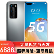 华为p40pro 5G手机 冰霜银 8+128G 全网通