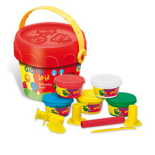 意大利Giotto bebe彩泥橡皮泥收纳桶礼盒2岁适用 收纳桶