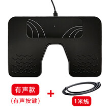 USB脚踩控制器曲谱翻页游戏B超踏板开关按键可模拟键盘鼠标 有声款 1米线