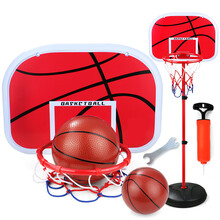 爱婴乐 儿童篮球架球类玩具可升降宝宝蓝球架框小孩幼儿室内投篮筐1-3岁 (铁架铁筐) 2米篮球架3球+送打气筒