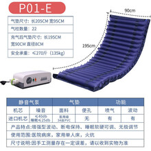 防褥疮气床垫瘫痪病人老年人卧床单人波动病人褥疮气垫床 条形气垫+睡眠可调泵 P01-E