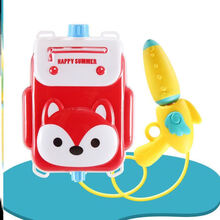 迪士尼儿童打水仗神器冰雪奇缘爱莎艾莎公主水枪背包抽拉呲水喷水 N57-【新品特惠款】1.5L小狐狸 套餐一