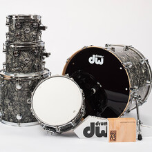 DW 收藏家系列 贴面工艺 SILVER ABALONE DW美产Collector's架子鼓 北美枫木爵士鼓5鼓套鼓