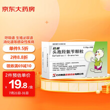 欧意 头孢羟氨苄颗粒 125mg*20袋/盒 呼吸道消化道 皮肤软组织等感染性疾病