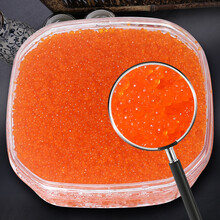 鱼子鱼籽酱生鲜即食400g寿司材料食材多春鱼籽调味飞鱼籽鱼籽酱 800g两盒