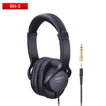 Roland罗兰电鼓电钢琴专业监听耳机RH-5/RH-A7练习工作室专用头戴式耳麦舒适款 RH-5 普及监听耳机