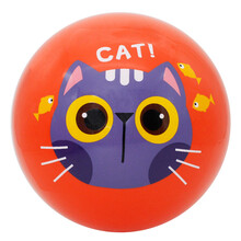 儿童玩具小球球15cm拍拍球幼儿园儿童小皮球宝宝充气运动PVC玩具球地摊儿童玩具 红色 15cm