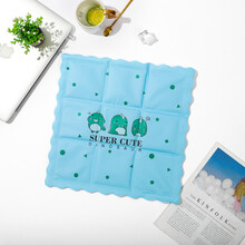 冰垫坐垫夏季凉垫屁股夏天学生办公室沙发夏日凉垫水座椅宿舍椅子艺可恩 蓝色小恐龙