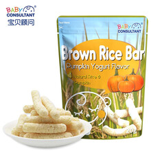 超市	
宝贝顾问 宝宝糙米条零食 营养 儿童磨牙棒 泡芙 南瓜酸奶味 20g/袋