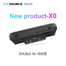 X2DOUBLE德博声学DOUBLEX0带打板音孔免开孔民谣木吉他拾音器 DOUBLE X0时尚黑