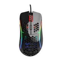 Glorious Model D-镜面黑奥丁轻量化洞洞游戏鼠标镂空电竞吃鸡USB光电电脑鼠标