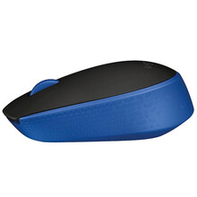 罗技（Logitech）M171 鼠标 无线鼠标 办公鼠标 对称鼠标 蓝色 带无线2.4G接收器