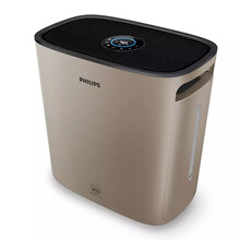 飞利浦(PHILIPS)加湿器净化器 纳米无雾加湿净化一体机 静音婴儿办公室卧室 HU5931/00 金色HU5931