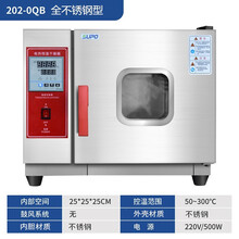 电热恒温鼓风干燥箱实验室试验高温小型烤箱烘箱工业烘干机  内部25*25*25全不锈钢无鼓风