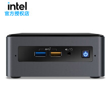 英特尔（Intel）NUC7CJYH六月峡谷无线迷你电脑主机赛扬J4005处理器工控机便携微型电脑  六月峡谷 NUC7CJYH 官方准系统+8G 2666+128G SATA3