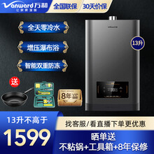 万和（Vanward）燃气热水器零冷水全屋循环热水 JSQ25-S2W13智能APP云预约即开即热 JSQ25-S2W13 液化气20Y