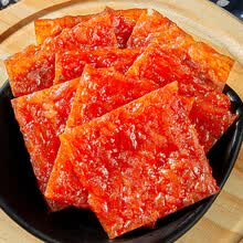 老先生猪肉脯零食小吃休闲食品鸡猪肉干熟食即食香辣网红美食整箱 2袋(香辣肉脯100g+100g) 猪肉脯