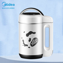 美的（Midea）迷你豆浆机家用双层不锈钢大容量1.2L多功能智能控温豆浆机破壁免滤料理搅拌机 【智能防溢】304食品级不锈钢