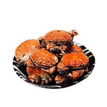 现货大闸蟹鲜活小螃蟹一元蟹0.3-2.6两河蟹小闸蟹发财蟹水产海鲜 【母带膏】香辣蟹240g*4罐