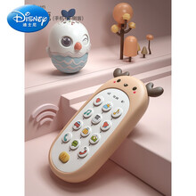 迪士尼 乐亲婴儿手机玩具宝宝儿童幼儿早教多功能电话男孩女孩0-1岁3 ?小鹿手机+不倒翁?