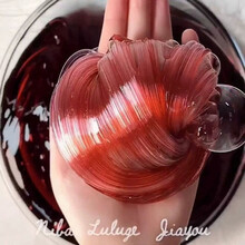 姒桀 史莱姆 起泡胶便宜起泡胶大盒少女心起泡胶越玩越大起泡胶水晶泥气泡胶你 进口车厘子 港式盒装120ml+起泡贴