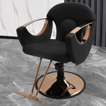班奇盾 网红理发店椅子发廊专用剪发椅美发店凳子升降可放倒烫染区座椅 上座 官方标配