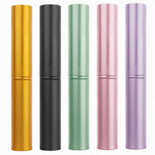 麦欧丽化妆刷5件套铝筒装 金色-5件套铝筒