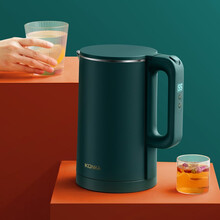 康佳（KONKA）KEK-KS1 电热水壶1.7L大容量触控调温 壶身实时显温 自动断电电水壶 企业采购