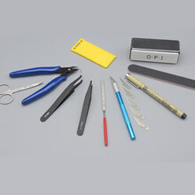 入门高达模型工具套装新手素组军事拼装笔刀剪钳水口钳打磨高达制作包 入门10件套 A4切割垫