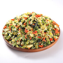 超市	
鲜窝窝 脱水蔬菜干300g(胡萝卜 高丽菜 土豆片 青菜 香葱)煮汤配菜泡面伴侣混合蔬菜包