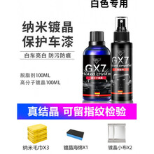 镀晶汽车套装水晶车漆渡晶封釉剂液体玻璃度镀金 镀晶套装白色车