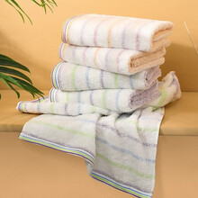 洁丽雅（Grace）新疆长绒棉毛巾4条装 纯棉加厚柔软强吸水成人长绒棉洗脸巾家用擦脸大洁面巾 70g/条 72*34cm