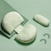 孕妇枕头护腰侧睡枕托腹睡觉侧卧枕孕期u型神器用品抱靠枕垫夏季GK1 绿色