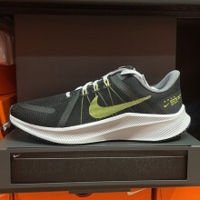 耐克（Nike）男鞋夏季新款运动鞋QUEST 5飞线运动鞋子透气休闲缓震跑步鞋 DO6697-001黑色 40.5