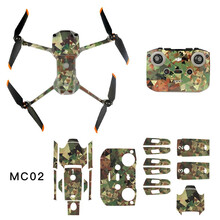 适用于大疆御DJI Air 2S贴纸 mavic防水防刮机身电池遥控器3M全套贴膜PVC订制配件 AIR 2S MC02贴纸